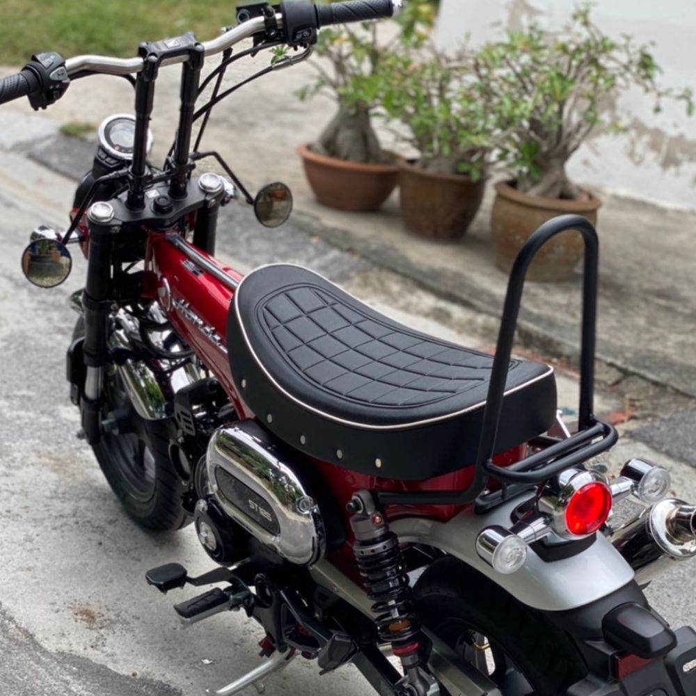 楽天市場】UDOM KARNCHANG ホンダ ダックス125用シーシーバーSISSY BAR