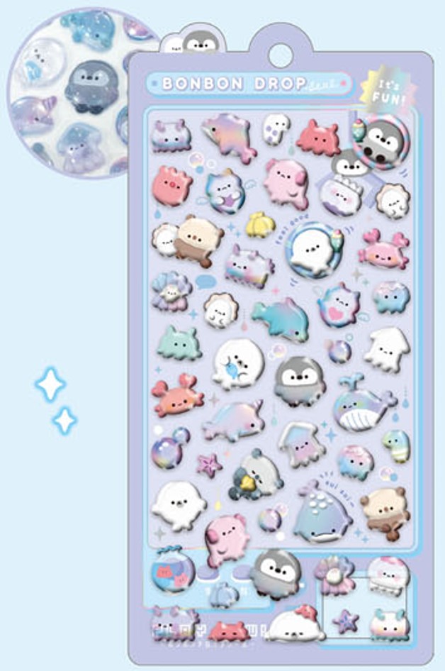 楽天市場】予約 2026年1月下旬 再入荷 ボンボンドロップシール