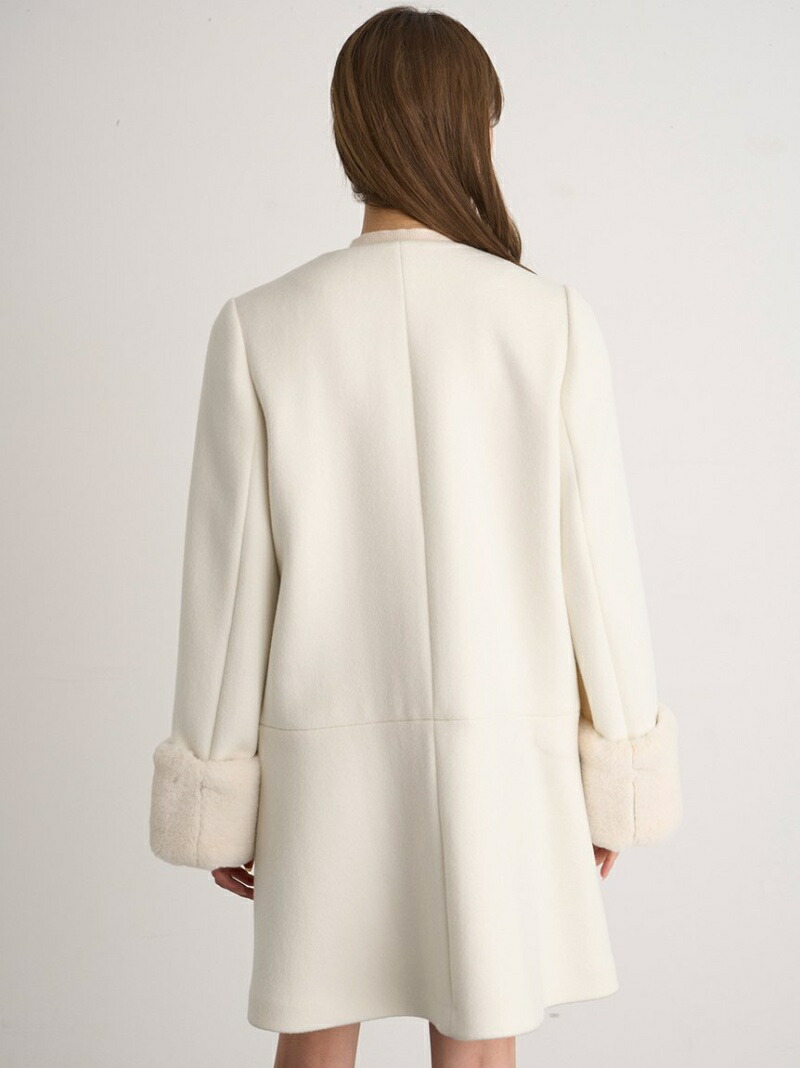 楽天市場】【WEB限定】ビジューブローチAラインコート SNIDEL