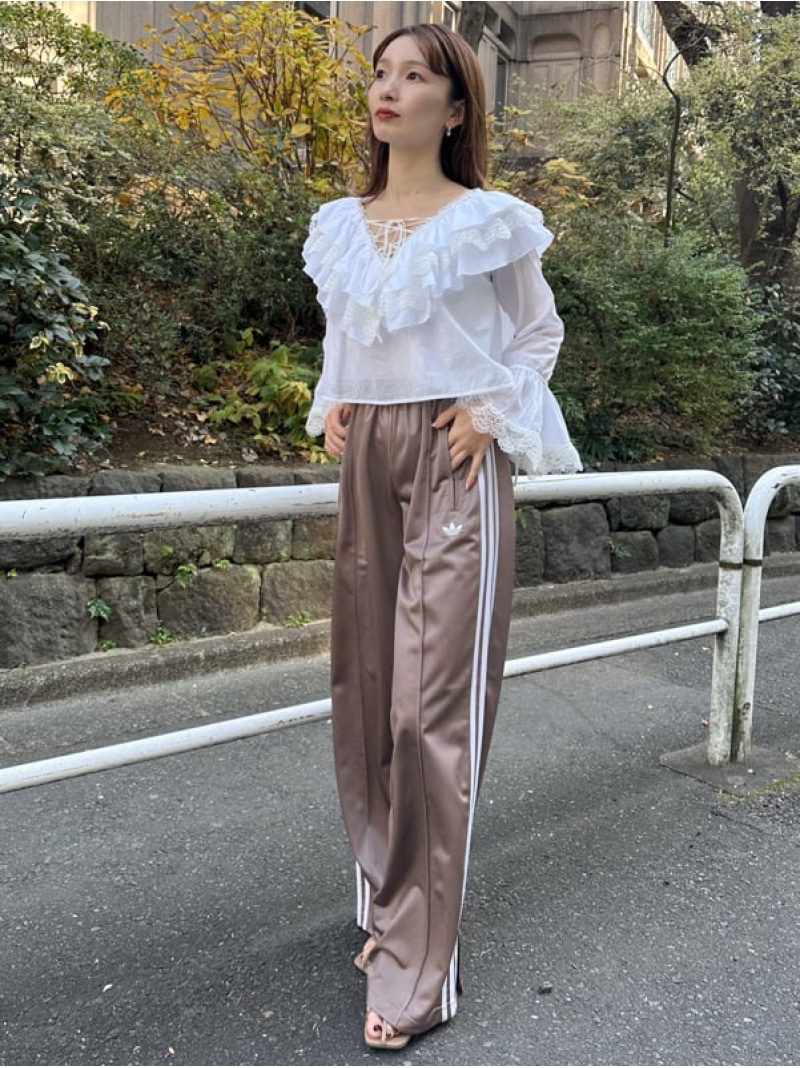 楽天市場】【adidas Originals】トラックパンツ SNIDEL スナイデル