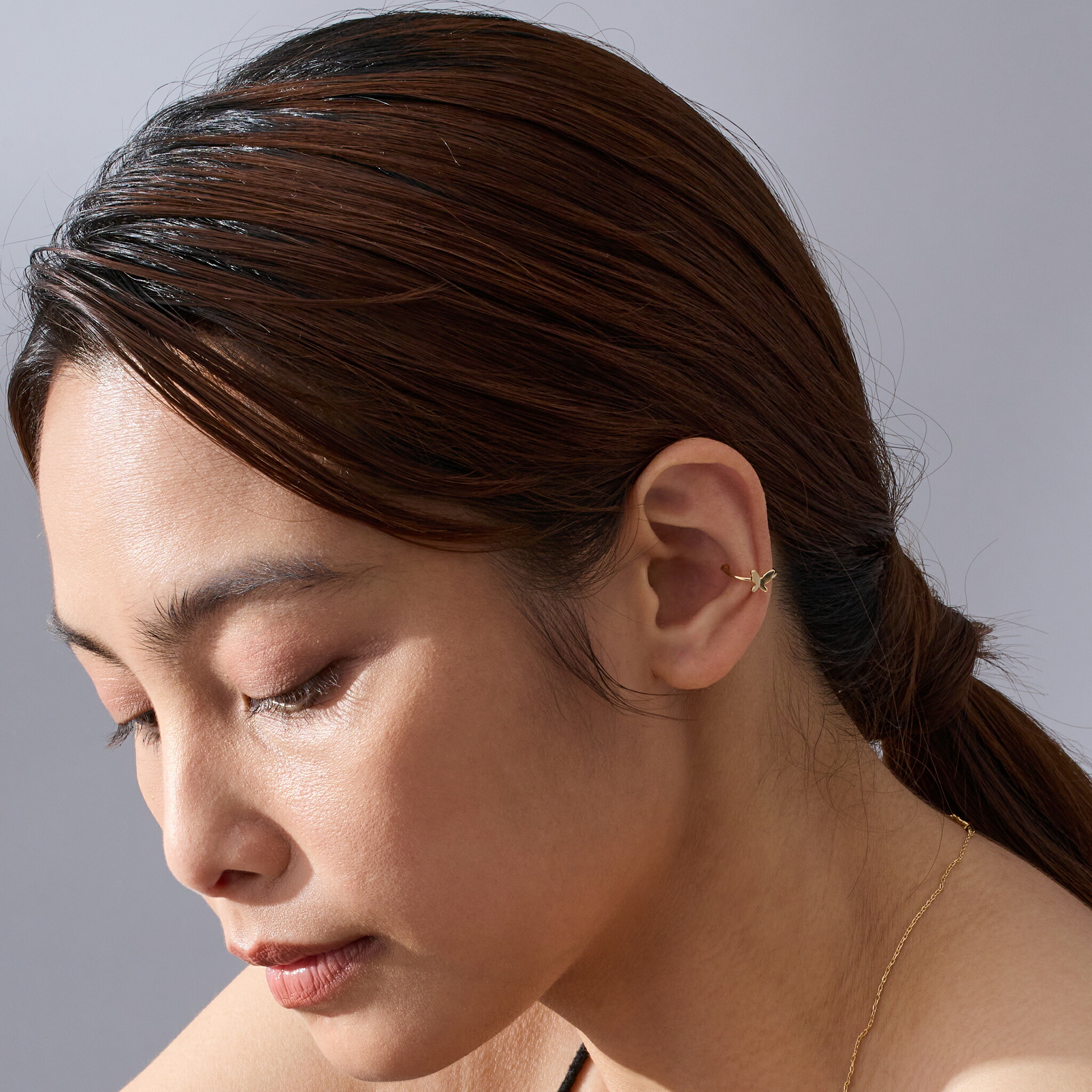 楽天市場】【Butterfly Ear Cuff】 K10/K18/Pt900 バタフライ モチーフ