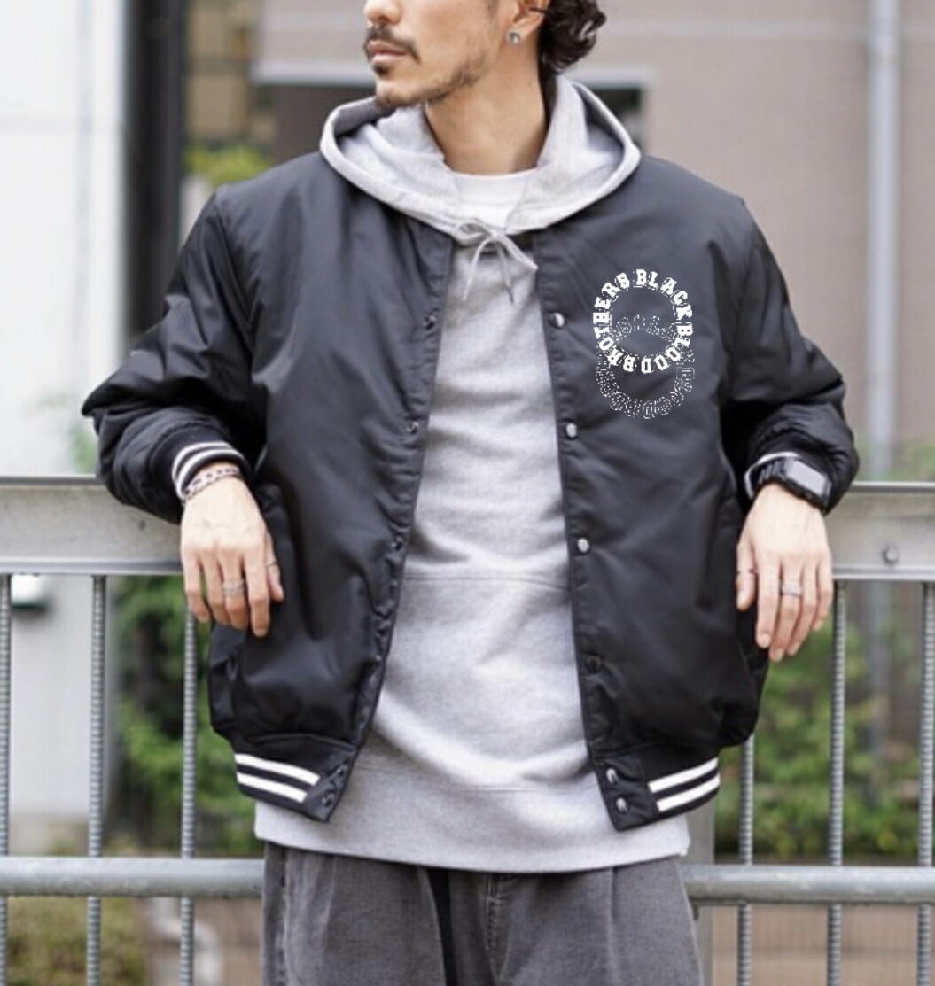 楽天市場】【Black Blood Brothers】スタジアムジャンパー スタジャン