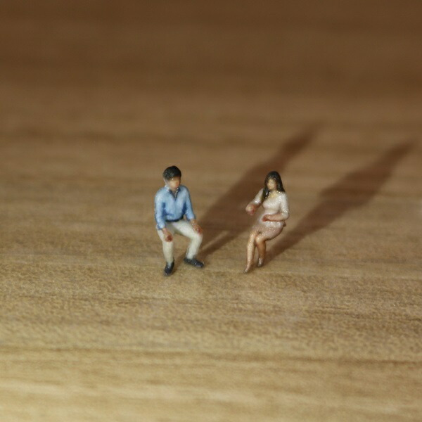 楽天市場】ジオラマ 人 人形 ビジネス編 3D フルカラー 1/150 人体 28