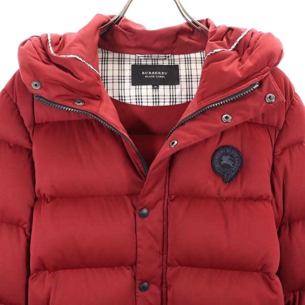 楽天市場】バーバリー ダウンジャケット M レッド BURBERRY フード