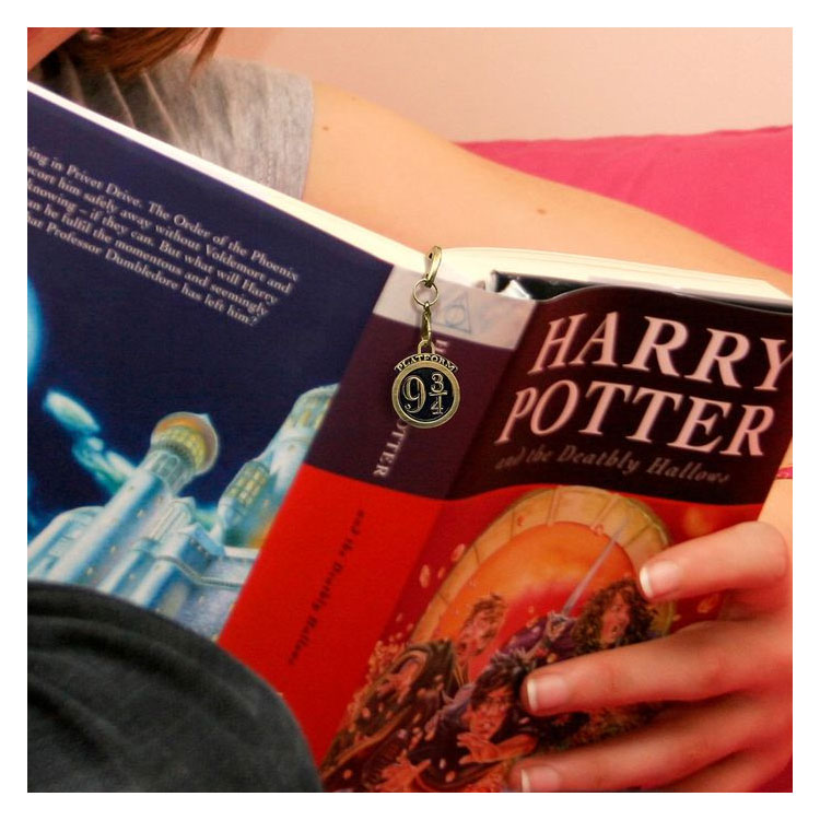 楽天市場】ハリー・ポッター ブロンズチャーム ブックマークセット