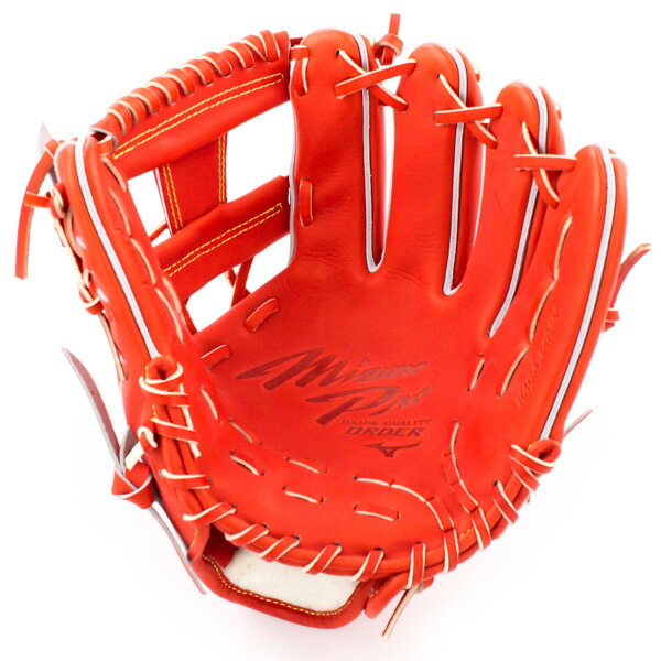 Mizuno ミズノプロ 軟式 オーダー 内野手用 クロス締め/逆巻き Mizuno