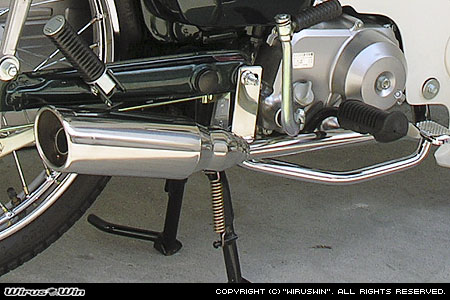 楽天市場】WirusWin カブ90 テイストマフラー/ウイルズウィン