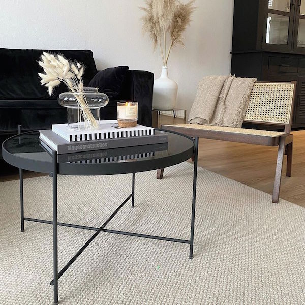 楽天市場】Zuiver ザイファー コーヒーテーブル 丸 ローテーブル