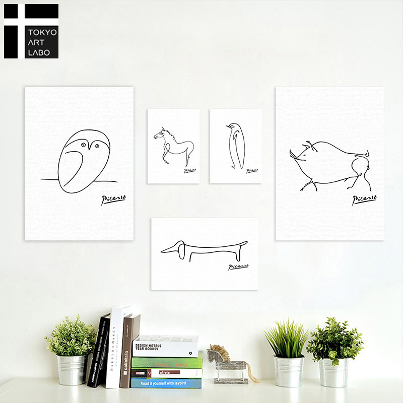 楽天市場】【楽天ランキング1位獲得】ピカソアートパネル5枚セット