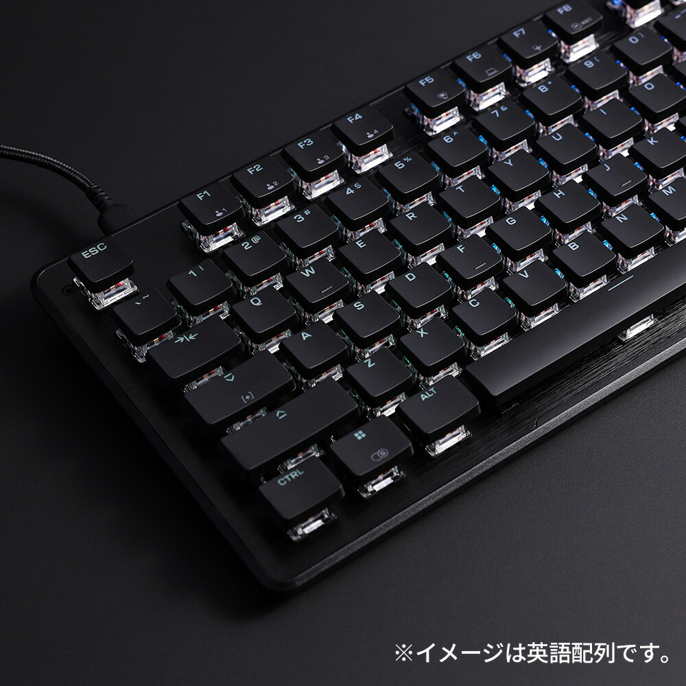 楽天市場】TURTLE BEACH ゲーミングキーボード Vulcan II TKL 日本語