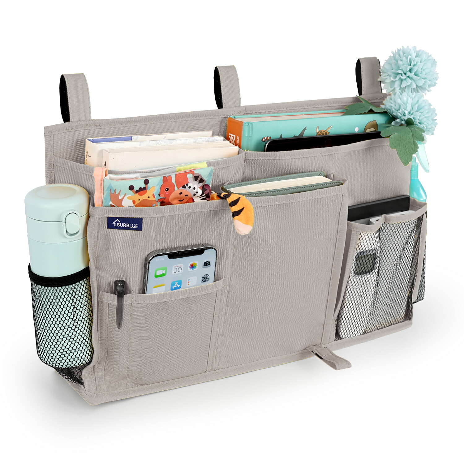 楽天市場】Surblue ベッドサイドストレージバッグ ベッドサイド