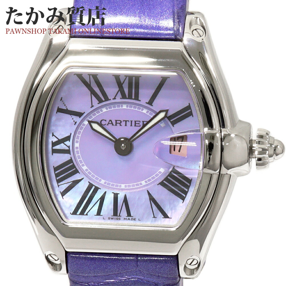 楽天市場】カルティエ ロードスター SM 2008年クリスマス限定 W6206007