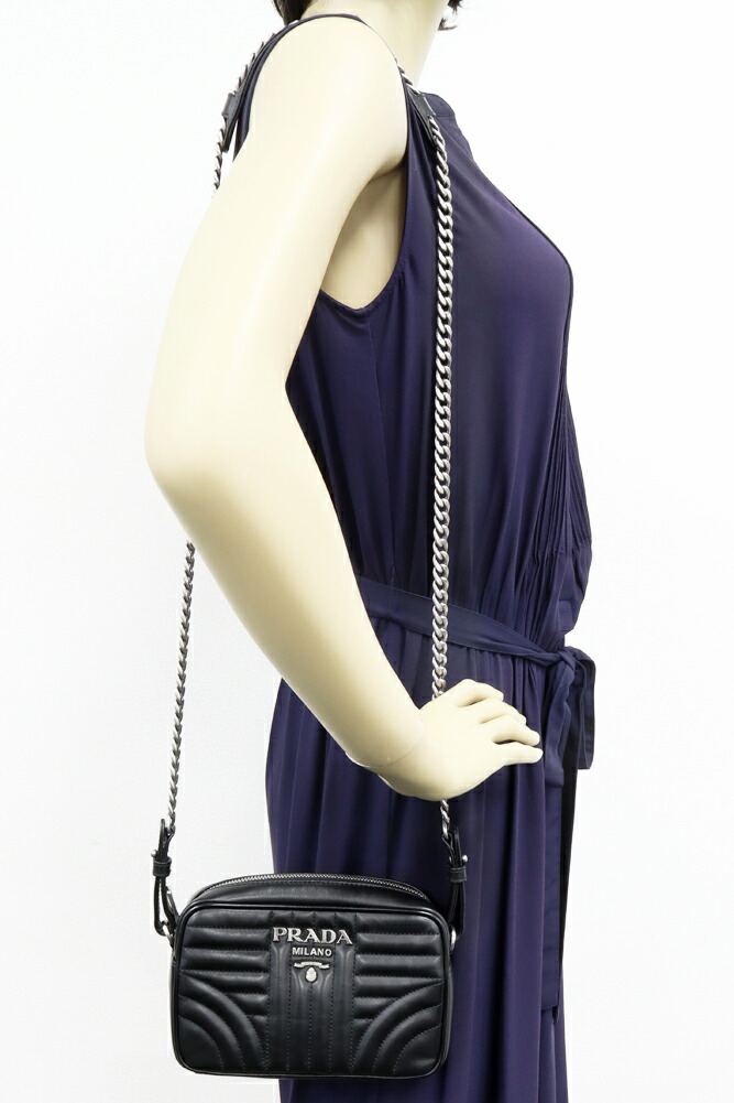 楽天市場】プラダ チェーンショルダーバッグ インプントゥーレ