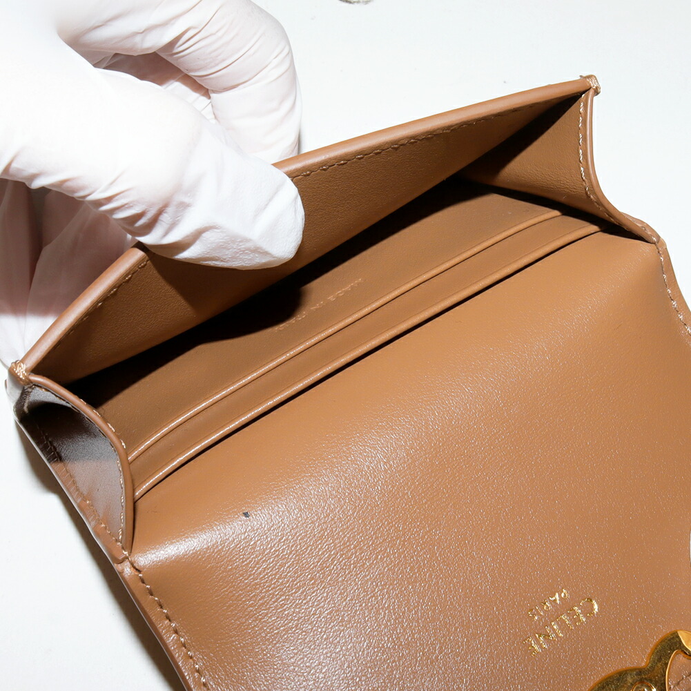 楽天市場】セリーヌ カードケース 名刺入れ トリオンフ フラップ付き