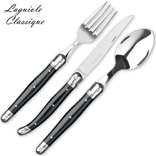 数量限定】LAGUIOLE ラギオール カトラリー 34本セット レッド 赤 数量