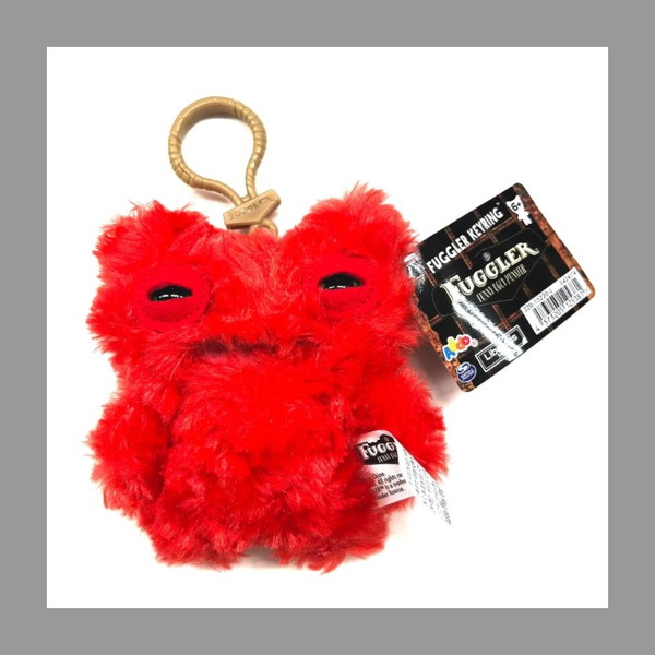 ファグラー 初期 キーリング ベージュ 赤 青 ファグラー モンスター