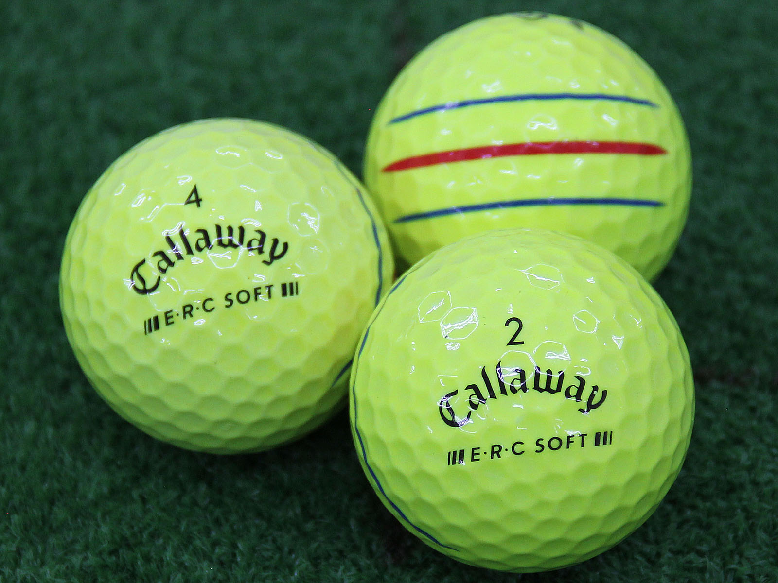 151】☆ロストボール キャロウェイ ERC SOFT 年代混合 100球 B 151