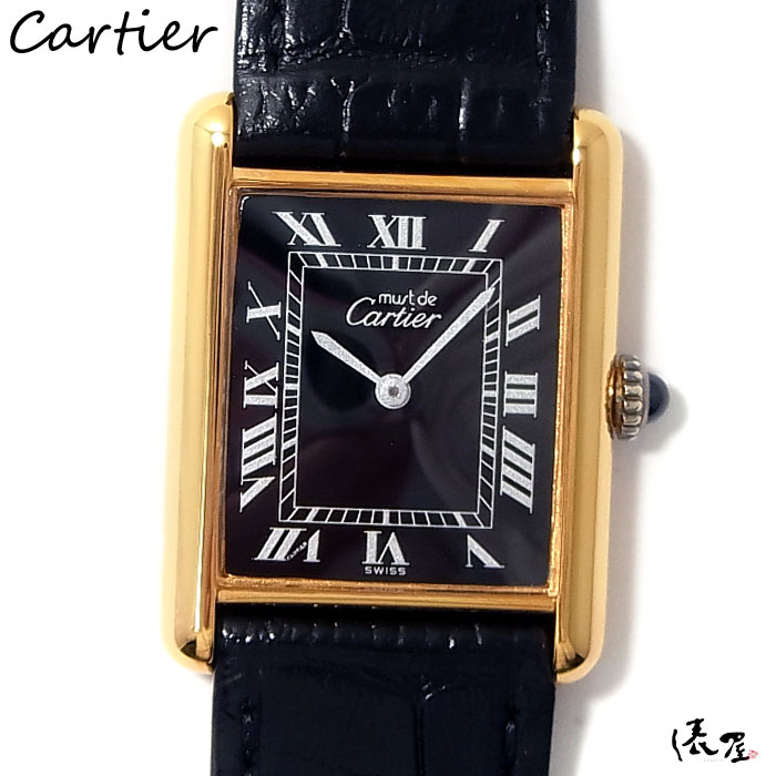 楽天市場】【オーバーホール済】 カルティエ マストタンク LM 手巻き式