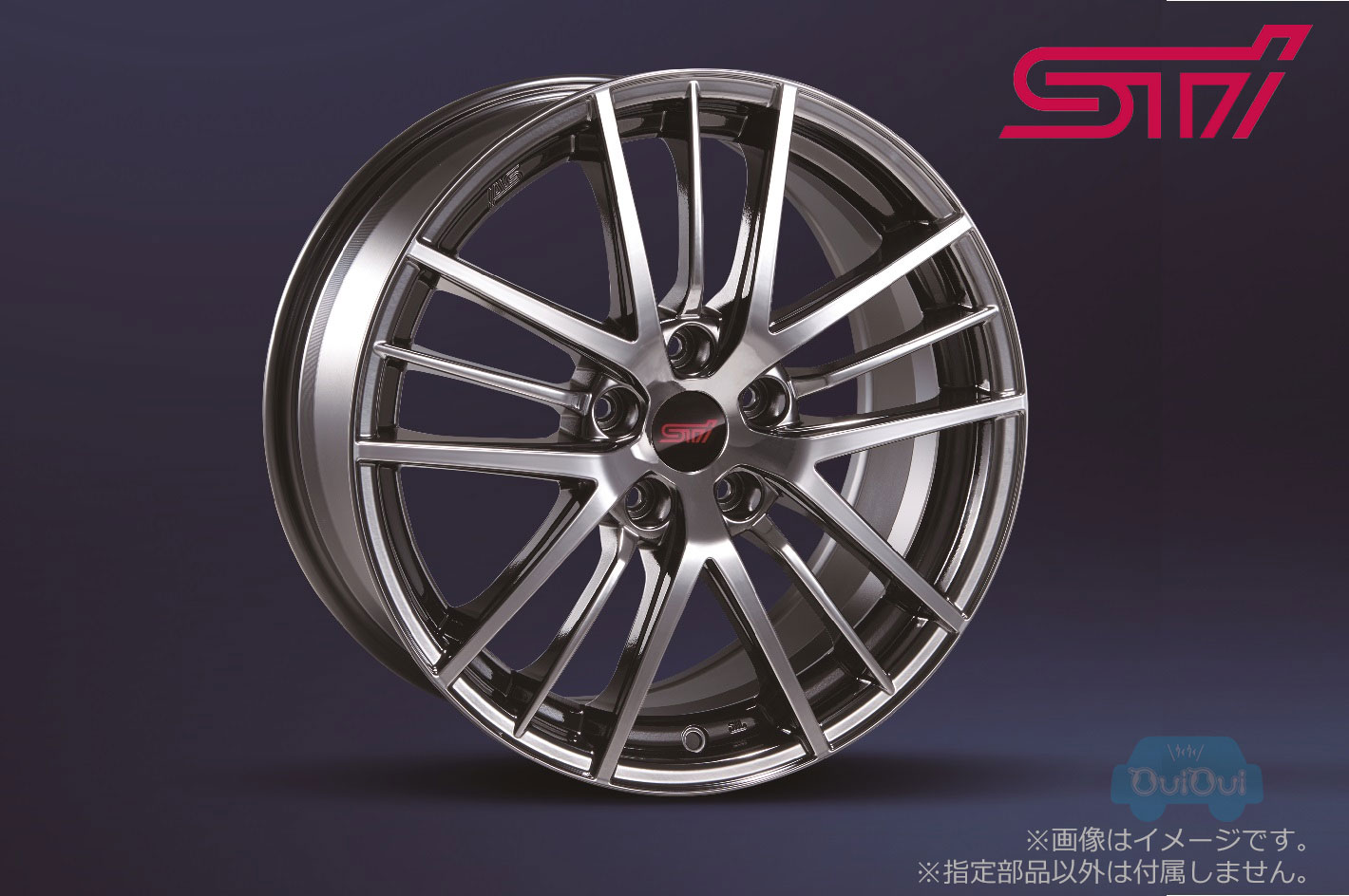 トト】スバル純正 STIホイール 18インチ + スタッドレスタイヤ③ トト