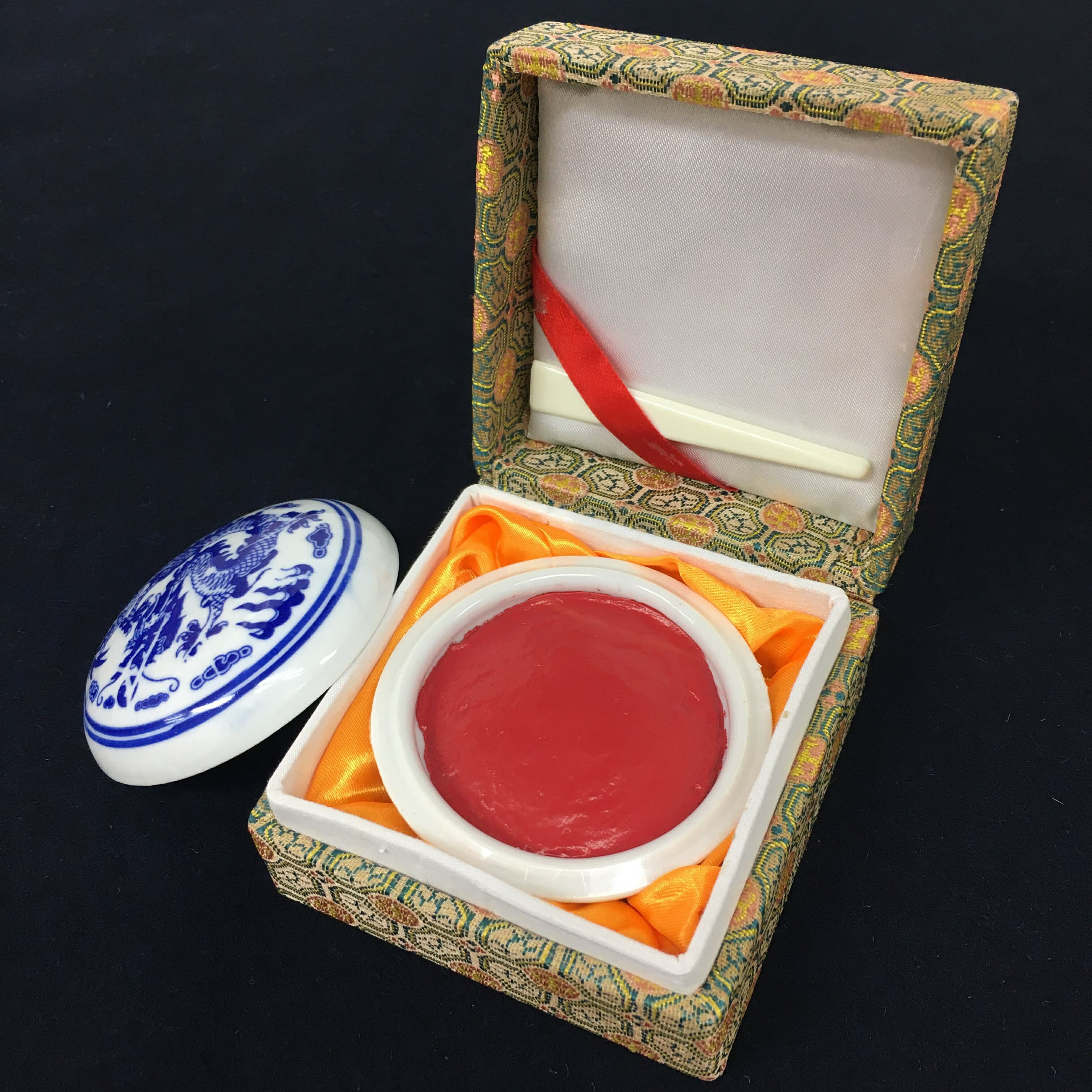 楽天市場】天義堂 印泥 開明社提供 書画作品 落款印用 篆刻用 押印