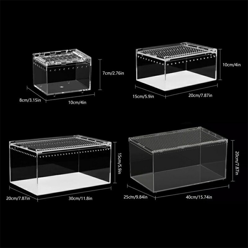 楽天市場】爬虫類ケージ アクリルケージ 爬虫類 飼育ケース 透明 通気