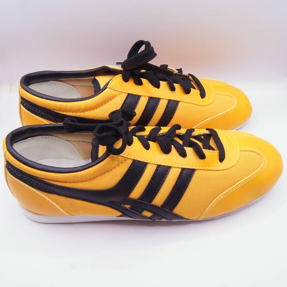 楽天市場】ブルース・リー 李小龍 死亡遊戯 イエロートラックシューズ