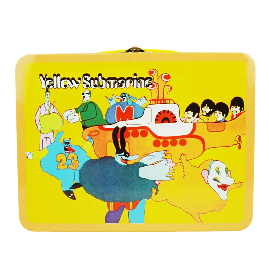 楽天市場】インテリア 缶バッグTHE BEATLES YELLOW SUBMARINE VINTAGE