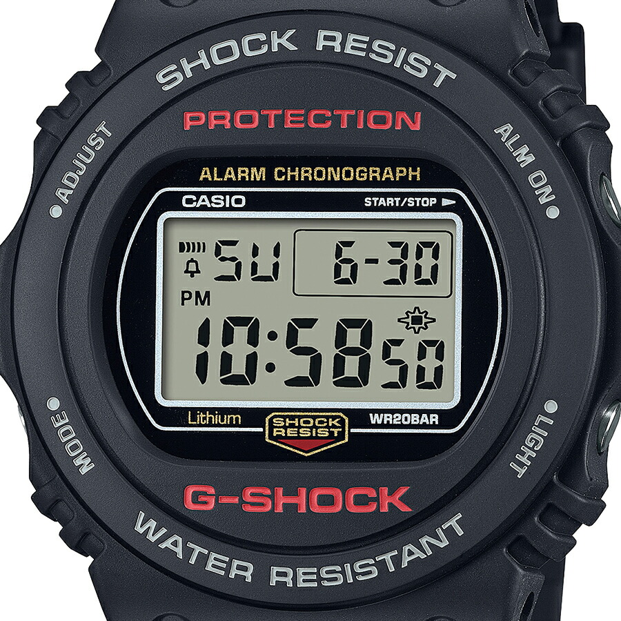 楽天市場】G-SHOCK 5700シリーズ DW-5750UE-1JF メンズ 腕時計 電池式