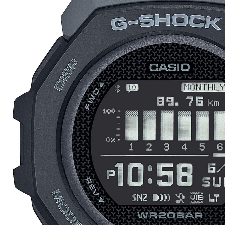 楽天市場】G-SHOCK G-SQUAD GBD-300シリーズ GBD-300-1JF メンズ