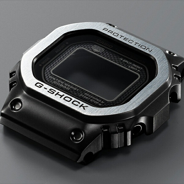 楽天市場】G-SHOCK フルメタル マルチフィニッシュドブラック GMW