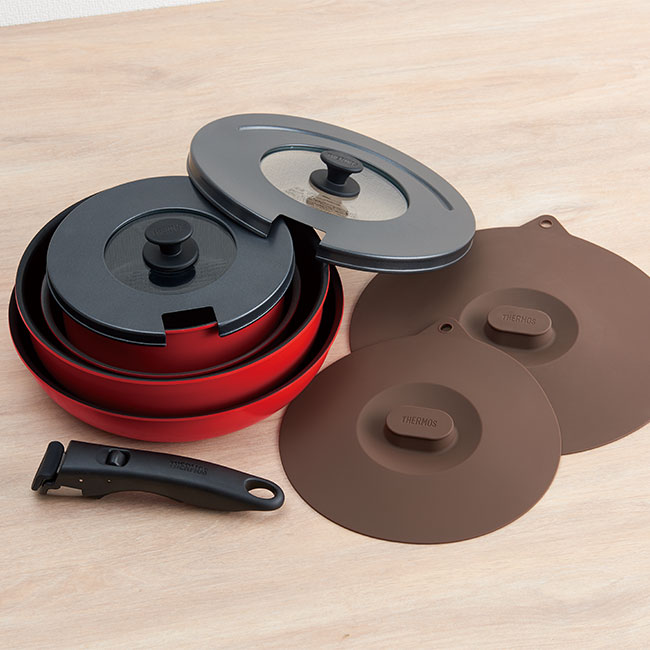 楽天市場】【公式 アウトレット】サーモス 取っ手のとれるフライパン9