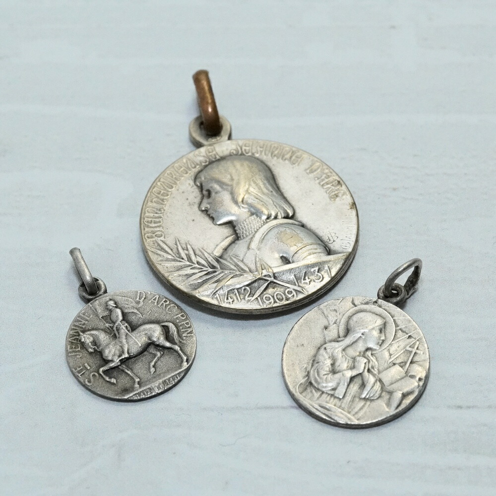 楽天市場】マグダラのマリア アンティーク メダイ ペンダント 【海外直