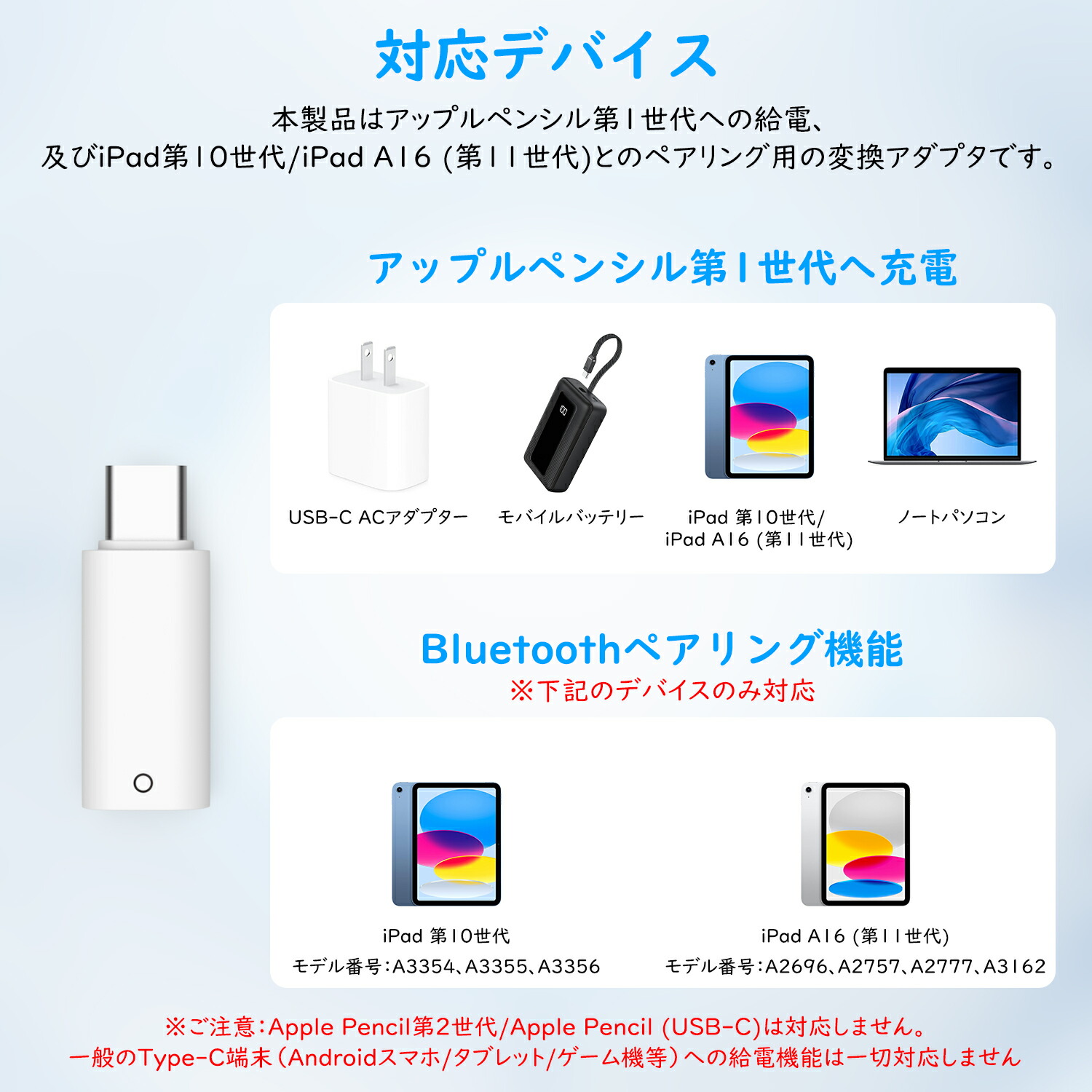 楽天市場】【iPad第10世代/A16とのペアリング対応】MoKo ApplePencil