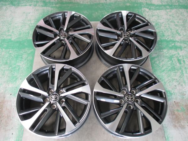 楽天市場】トヨタ カローラクロス 18インチ 純正アルミホイール 4本
