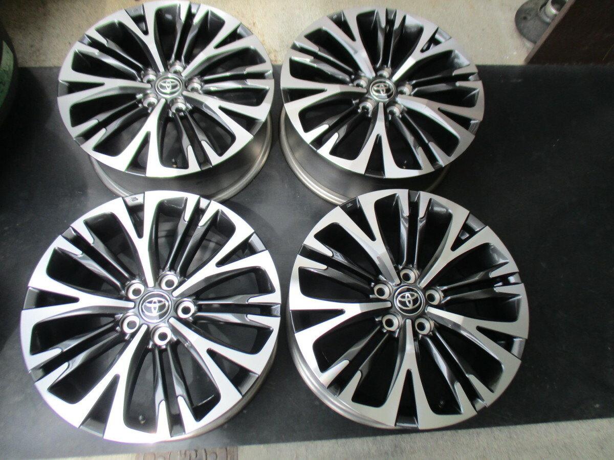 楽天市場】トヨタ ヤリスクロス 純正アルミホイール 18インチ 4本 新車