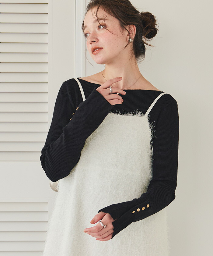 楽天市場】フリンジキャミソールワンピース ワンピース レディース