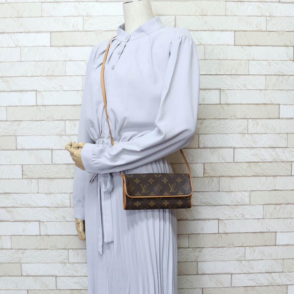 楽天市場】ルイヴィトン LOUIS VUITTON ポシェットツインPM モノグラム