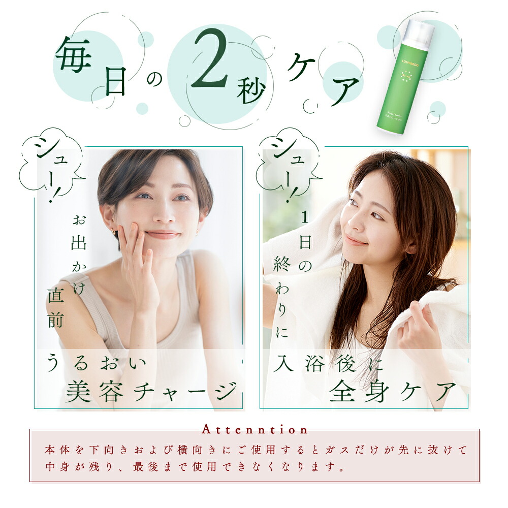 楽天市場】【2本で送料無料】 LOUVREDO レヴィミストローション 120g