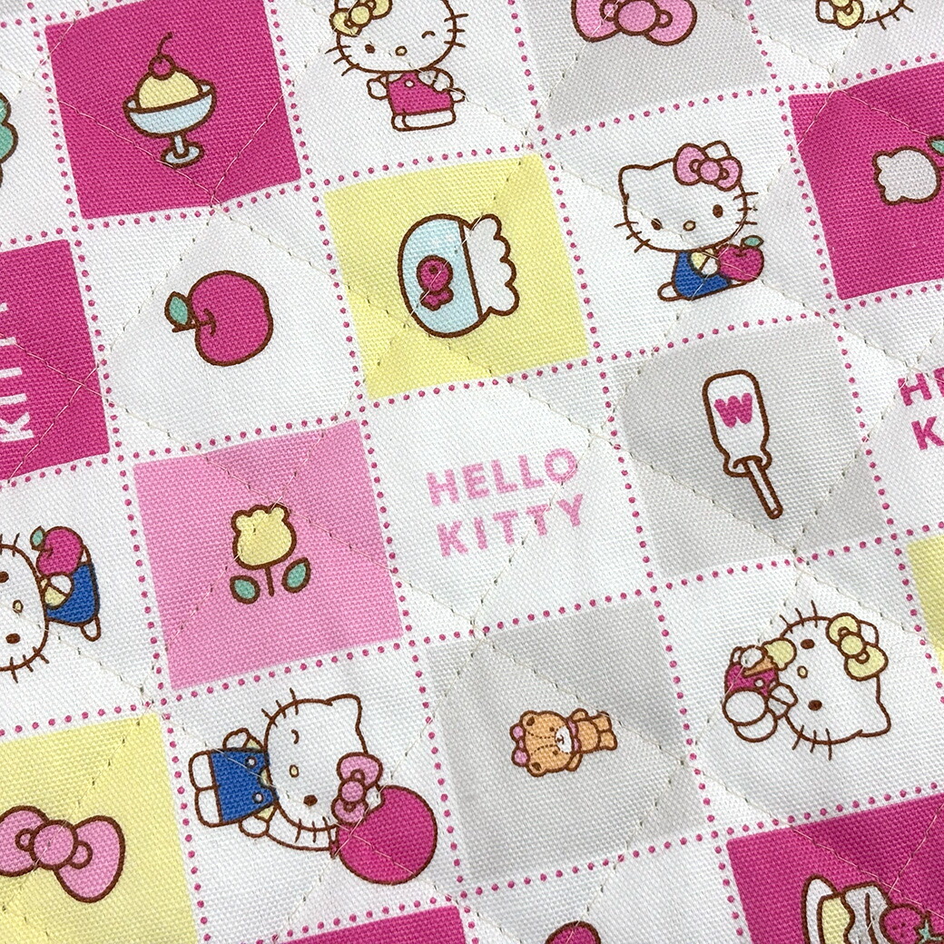 楽天市場】生地 【 ハローキティ キルティング ピンク 】 ハローキティ
