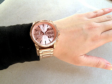 楽天市場】DIESELディーゼル DZ5318 ピンクゴールド レディース 腕時計