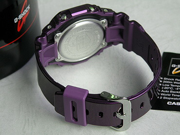 楽天市場】カシオCASIOG-SHOCK GLS-5600KL-6 パープル Reflex Dial