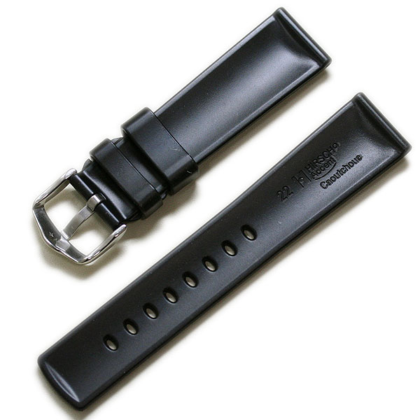 楽天市場】時計ベルト ヒルシュ アクセント 20mm 22mm 24mm ラバー