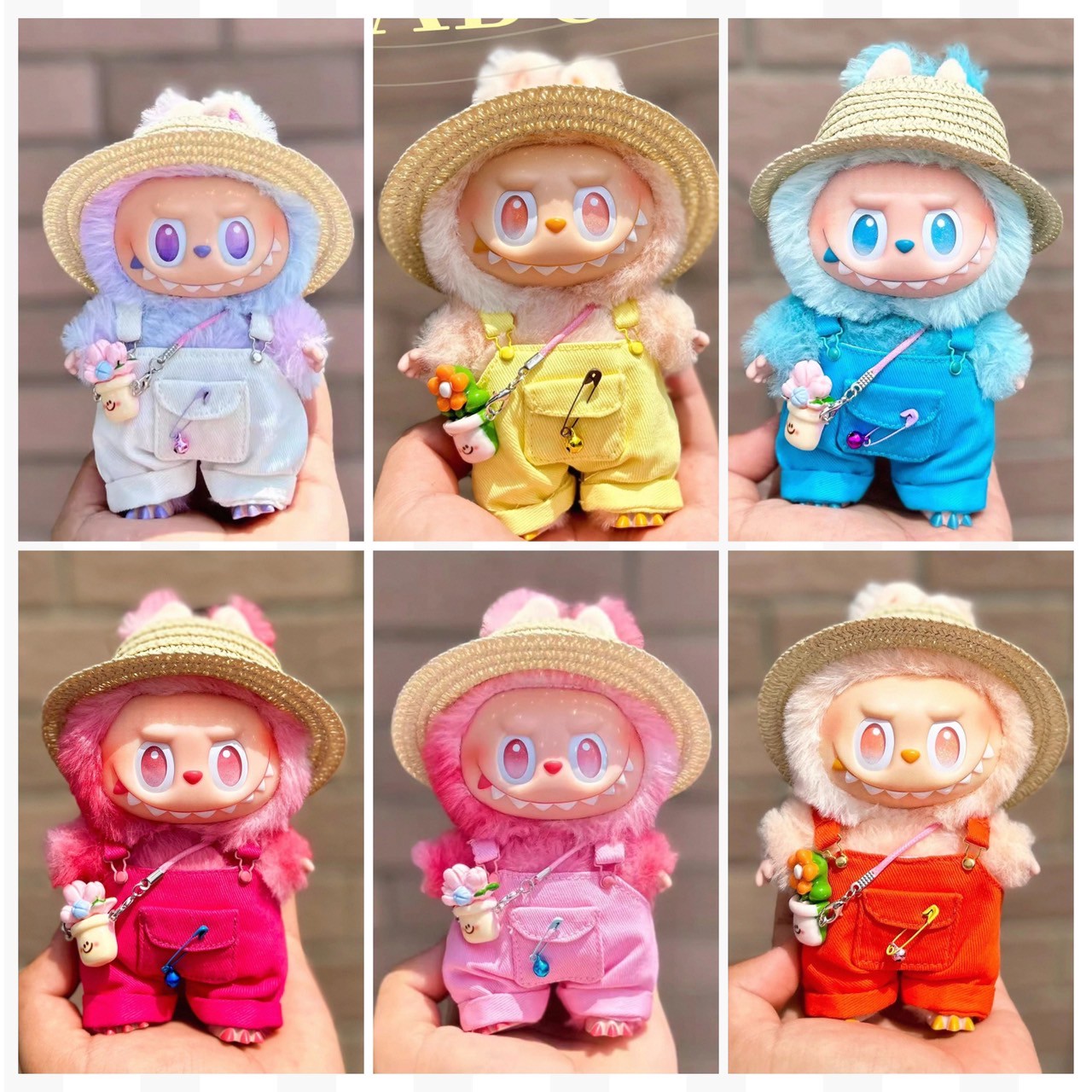 楽天市場】ラブブ ぬい服 LABUBU 17cm 着せ替えコスチューム 3点セット