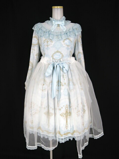 楽天市場】【中古】Angelic Pretty / Celestialぺプラム付ワンピース