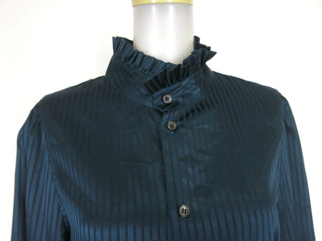 楽天市場】【中古】Moi-meme-Moitie / ストライプジャボ付きブラウス