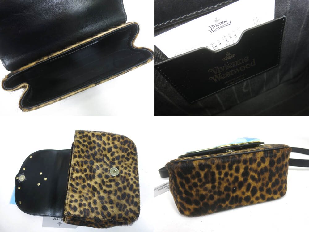 楽天市場】Vivienne Westwood / LINDA CROSSBODY LEOPARD バッグ