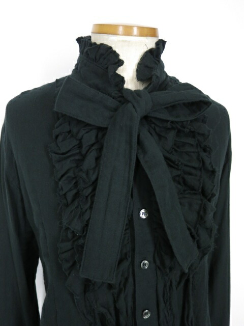 楽天市場】【中古】 STIGMATA / ボウタイ襟ガーゼフリルブラウス