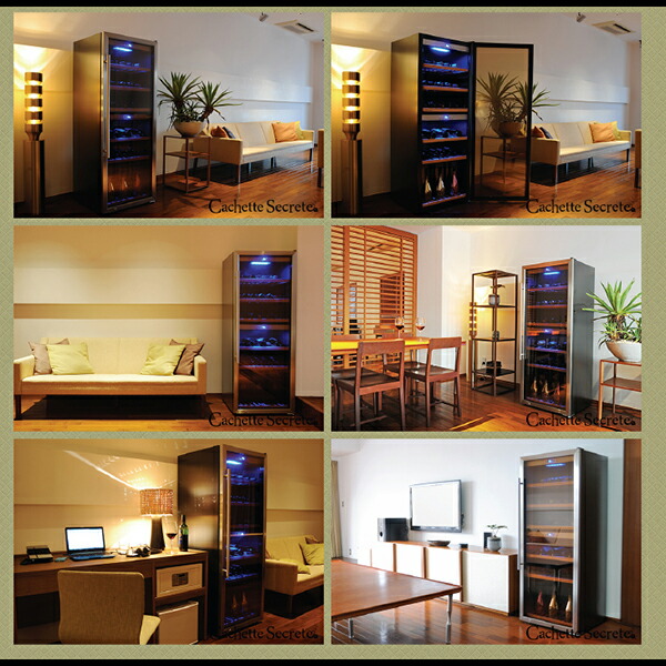 楽天市場】ワインセラー 家庭用ワインセラー コンプレッサー式 ワイン