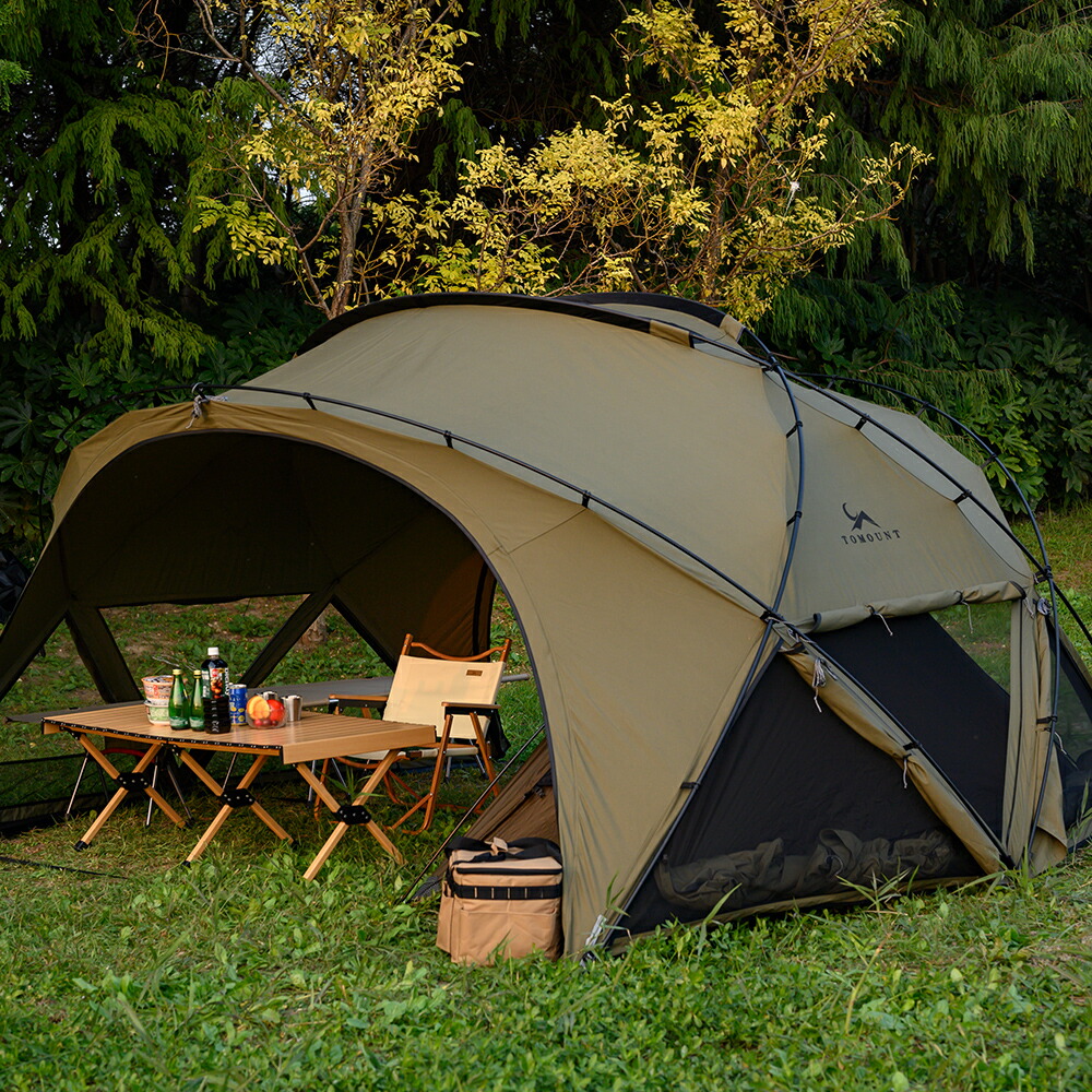 楽天市場】【TOMOUNT公式】TOMOUNT ドームテント TC ドームシェルター