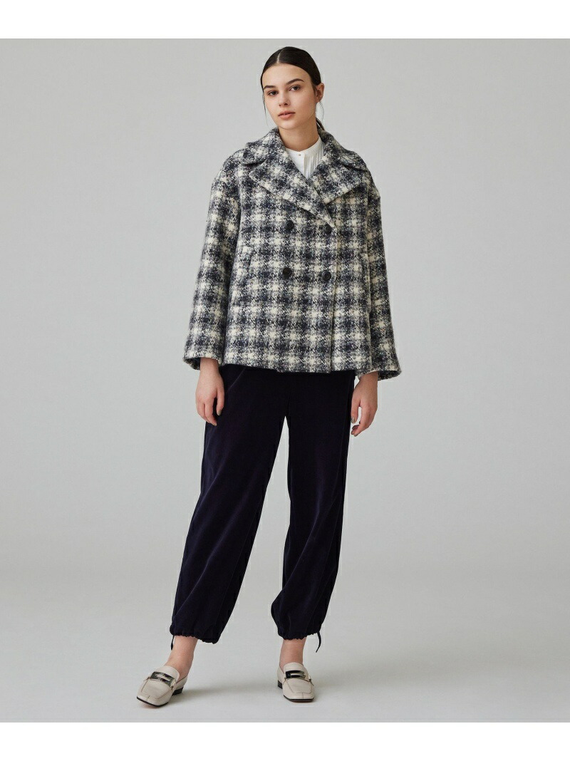楽天市場】【SALE／30%OFF】ブリエネップツイード ハーフコート